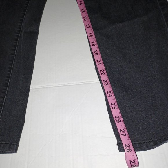 MOSSINO MID RISE STRAIGHT LEG DENIM JEANS - Picture 2 of 11